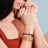 Sahara | Gemmy Bear Bracelet | Peach Carnelian x Silver